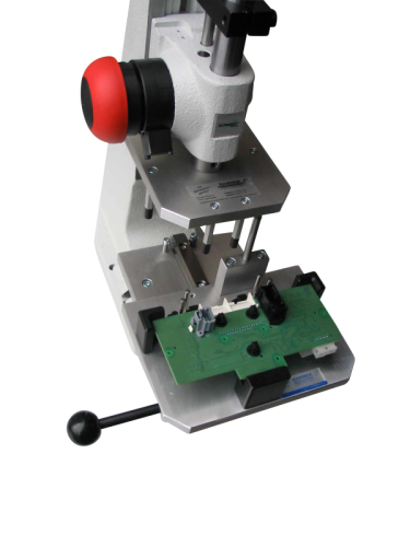 Aufdrückvorrichtung für Leiterplatte