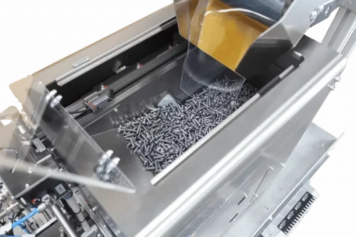 Stufenförderer Schrauben