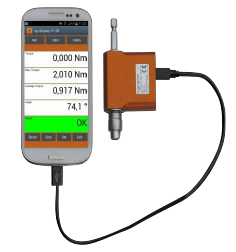 Drehmomentsensor mit Handyapp